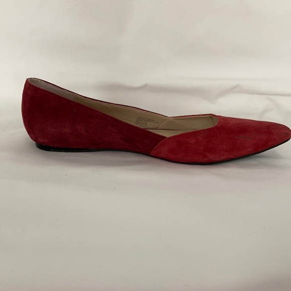 Calvin Klein Hyacinth Garnet/Cabernet Suede Flats - Picture 5 of 8